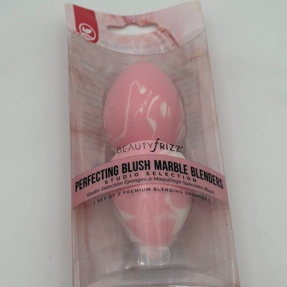 Beauty Frizz Perfecting Blush Marble Blenders Studio Selection, set of 2 Sponges - Picture 1 of 4